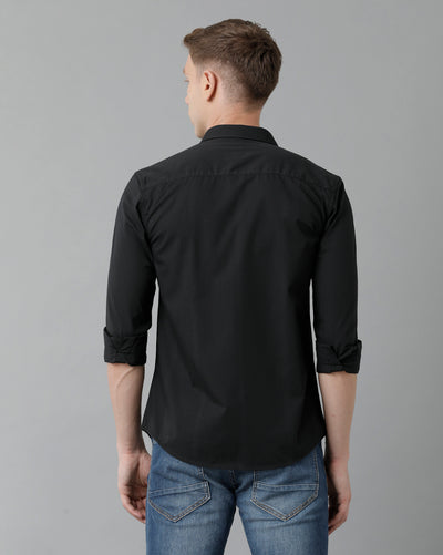 Black shirt for men