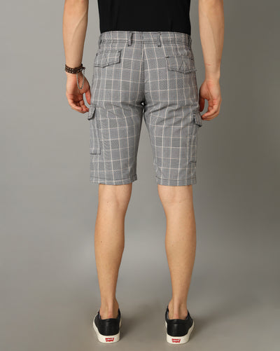Mens cotton cargo shorts
