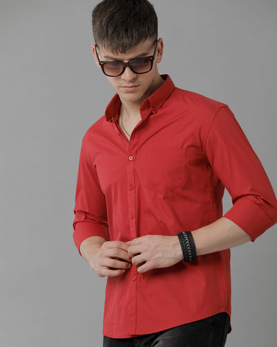 Red tape shirts for men