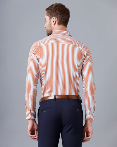Pink and white striped shirt 