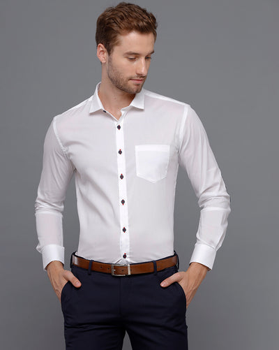 Elbow patch shirt