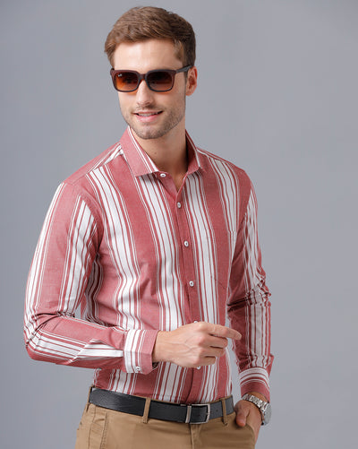 Red White Stripe Shirt 