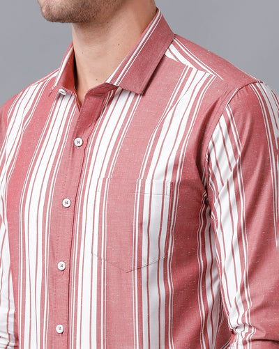Red White Stripe Shirt 