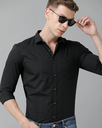 Black shirt for men