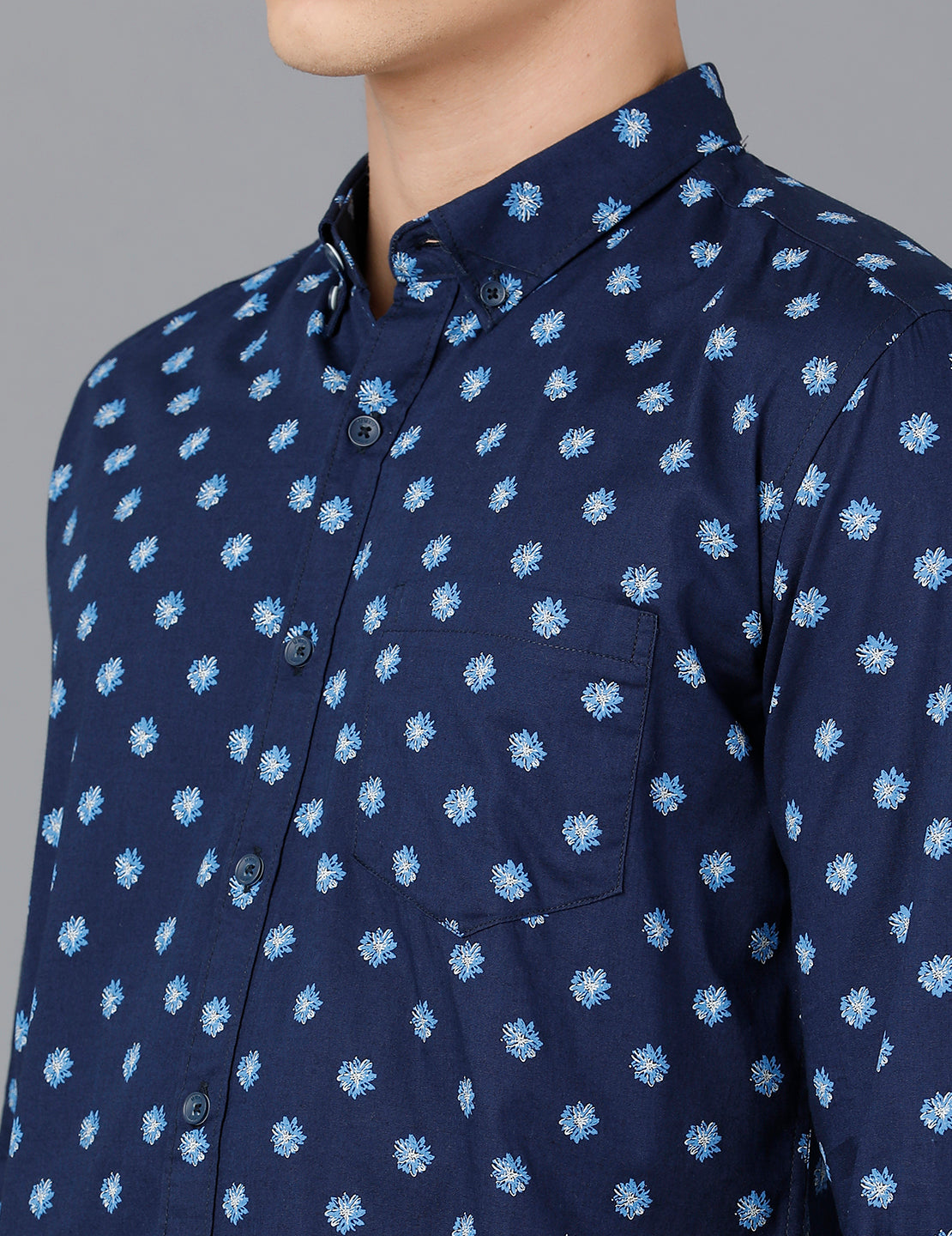 Printed shirts for men full sleeve