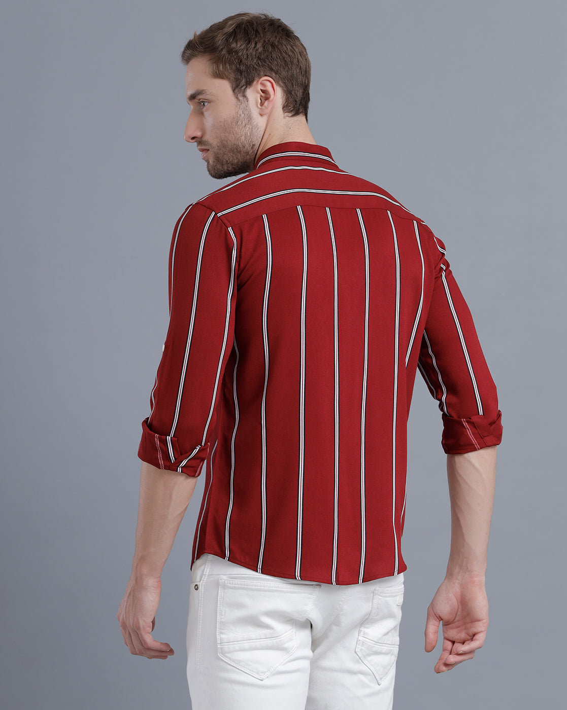 Red White Striped Shirt