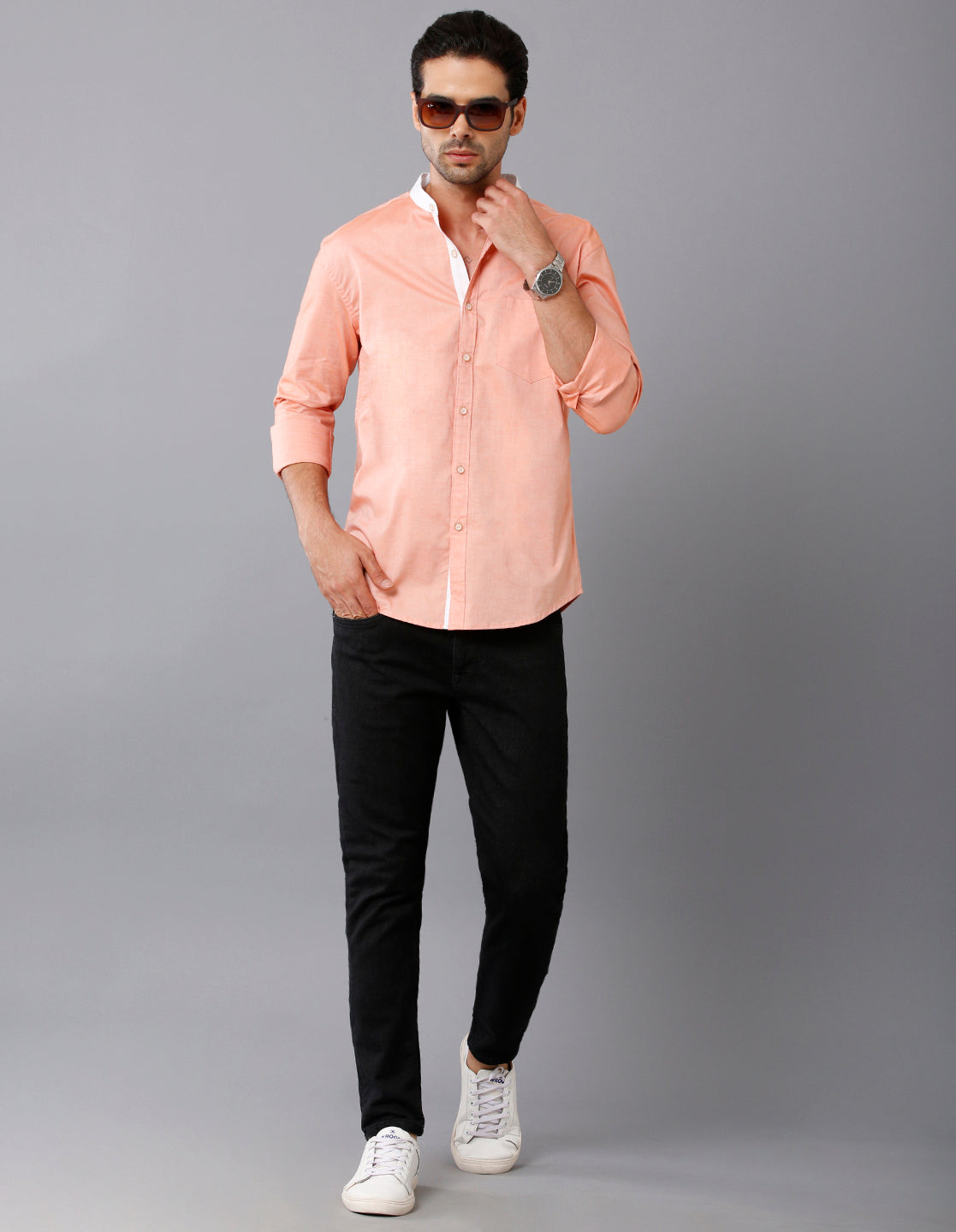 Peach Color Shirt