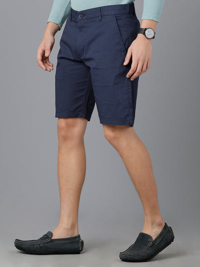 Navy blue polo shorts