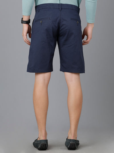 Navy blue polo shorts