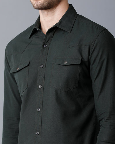 Double pocket casual shirts